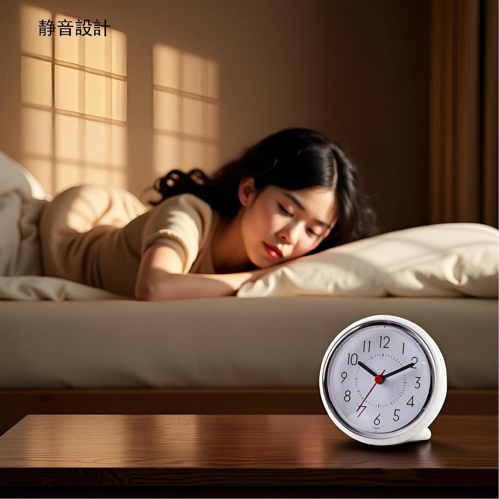 MSTAR HOME Bathroom Clock, Waterproof, Silent, with Suction Cup, 101 X 101 X 55 Mm (White)
