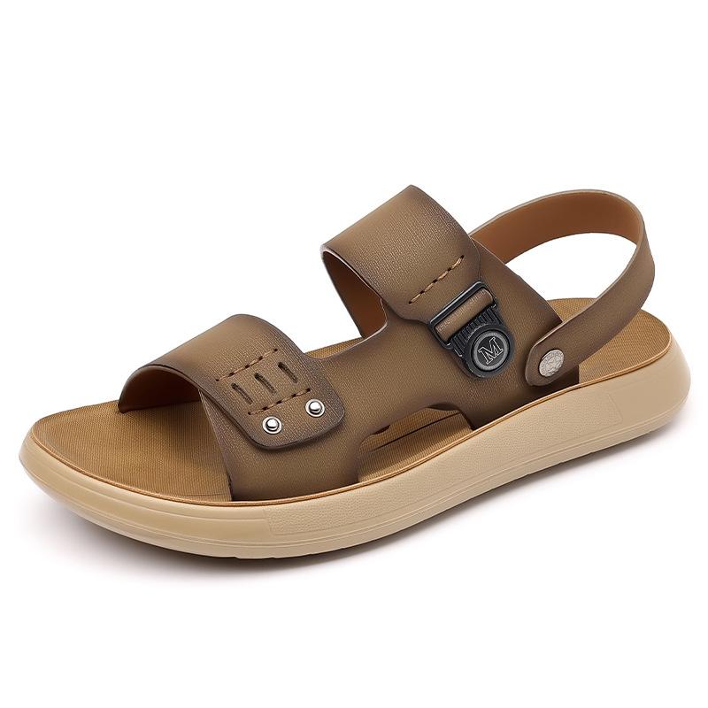 Men's Shoes Platform Sandals 2025 New Summer Soft-soled Beach Shoes Casual Cool Slippers Men 2025