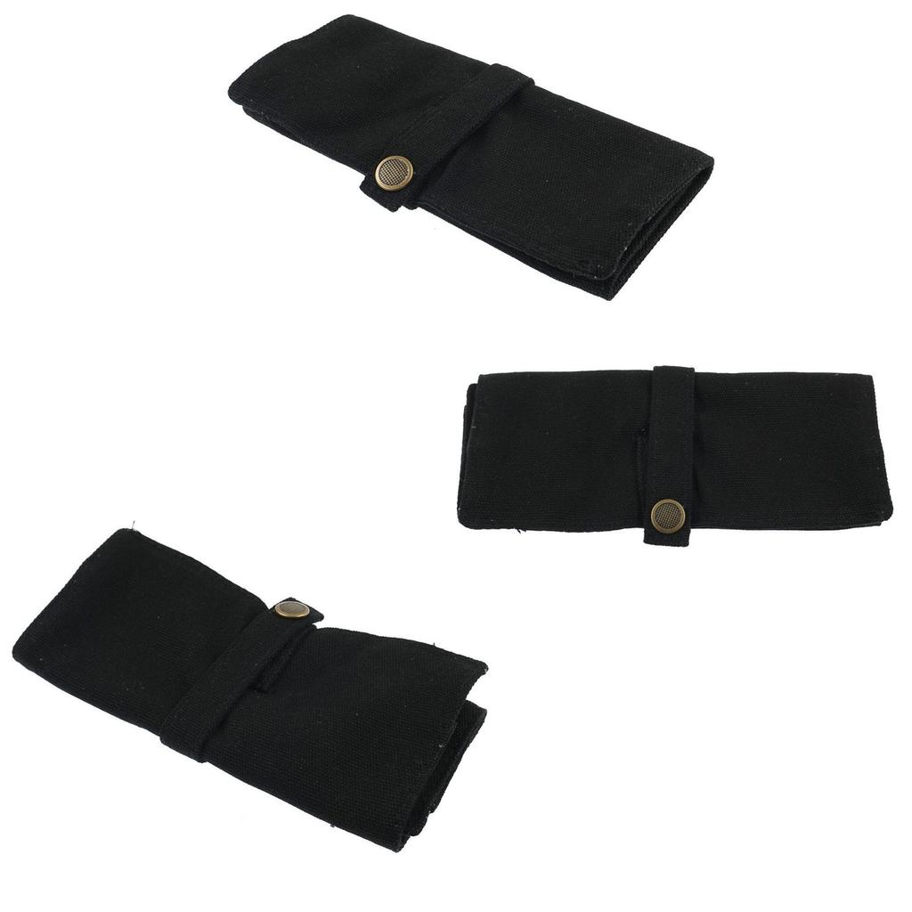 Organizadores de Viagem de 10 Compartimentos para Pulseiras de Smartwatch Estojo de Armazenamento Robusto de Lona de Algodão Compatível com a Maioria dos Relógios Uso