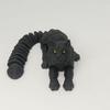 3D Printed Animals Figurine Articulated Simulation Figurine Cute Snow Leopard Model  Home Decor