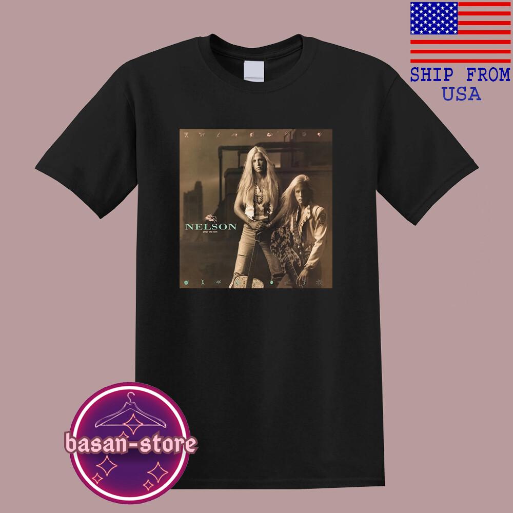 

Nelson After The Rain Men#039;s Black Size S5XL Unisex T-Shirt S