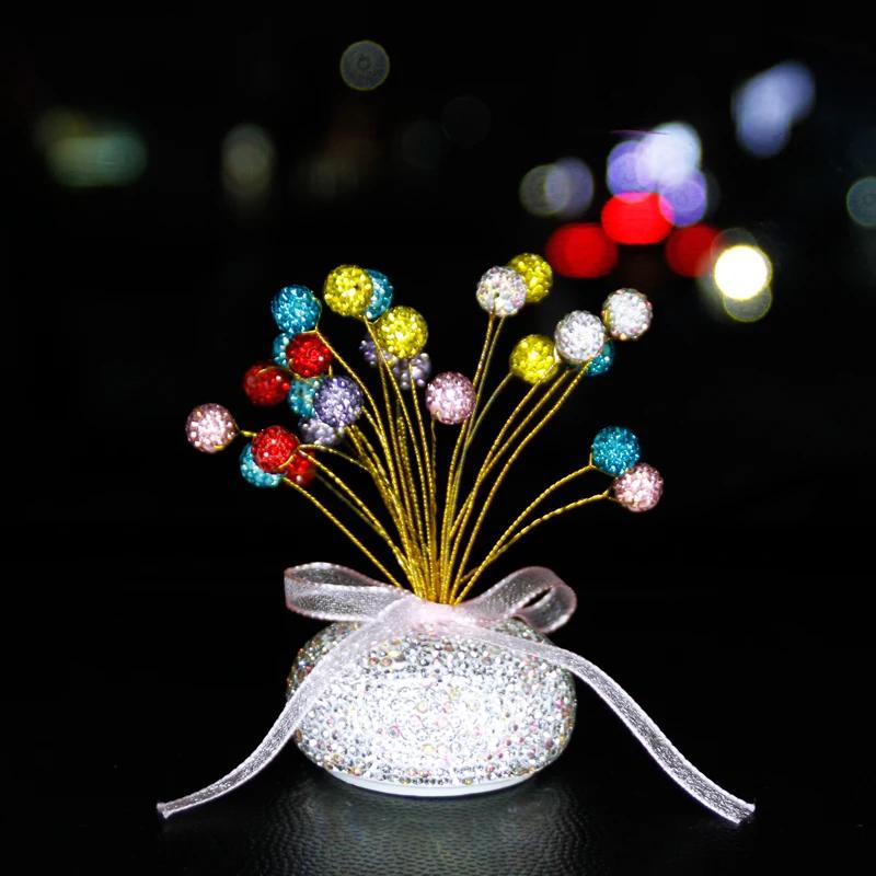 

1PC Car ornament with diamond car decoration ornament with diamond full star car ornament car interior trinkets
