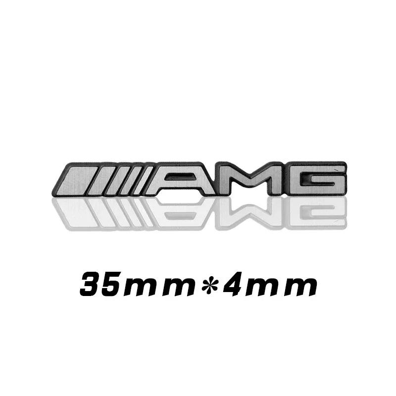 Metall Bil Lyd Styling Klistremerke Dekorasjon Auto Emblem Dekaler For Mercedes Benz Amg W205 W211 W204 W212 W176 W221 W169 W177
