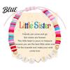 Child-friendly Jewelry Sister Friendship Bracelet Adjustable Beaded Bohemian Colorful Polymer