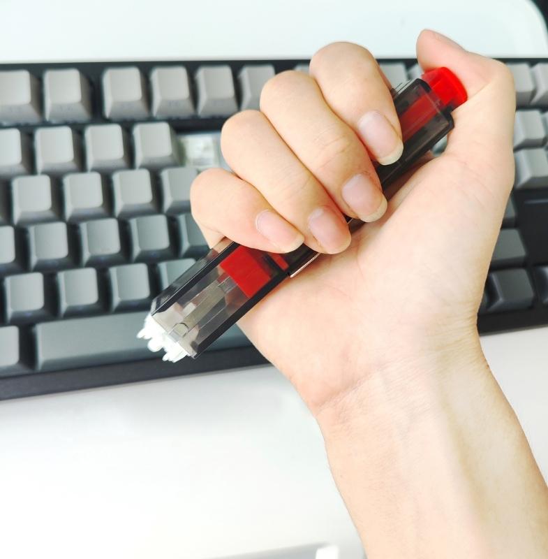 2-in-1 Keycap Puller Switches Remover Hot-swappable Keyboard Cleaner Mechanical Keyboard Keycap Shaft Removal