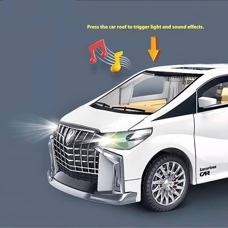 1Pcs Simulation Commercial Car Model Boy Gift Children'S Inertia Pull-Back Car Toy With Lighting Sound Kids Holiday Gift