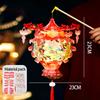 Mid Autumn Festival Lantern Palace Shape DIY Lantern Handmade Luminous Lamp Holiday Hanging Light Decor Birthday Gift Lanterns