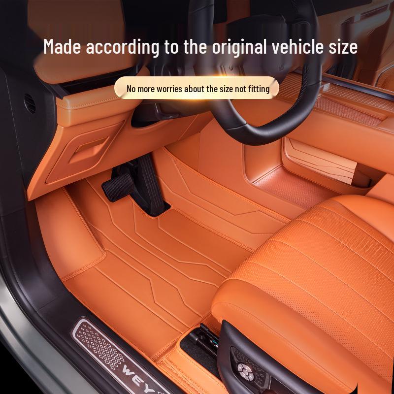 Wey Blue Mountain Full Coverage Floor Mats for 2025 Six-Seater Model - Car Interior Accessories