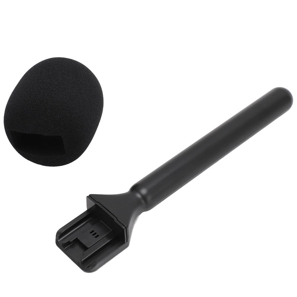With Windshield Foam Handheld Microphone Adapter for Rode Wireless GO II For Podcast