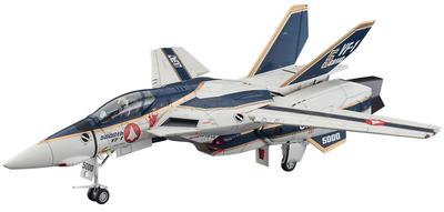 Hasegawa Super Dimension Fortress Macross VF-1A Valkyrie 5000. Produktionsjubiläum Bemalter Modellbausatz 148 Maßstab Plastikmodellbausatz 65879