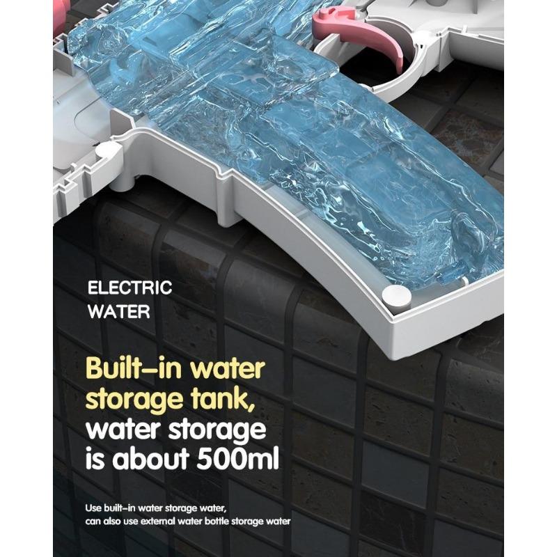 Sommer Vollautomatische Elektrische Wasserpistole Wiederaufladbar Langreichweitig Dauerfeuer Weltraum Party Spiel Spritzen Kinderspielzeug Jungengeschenk