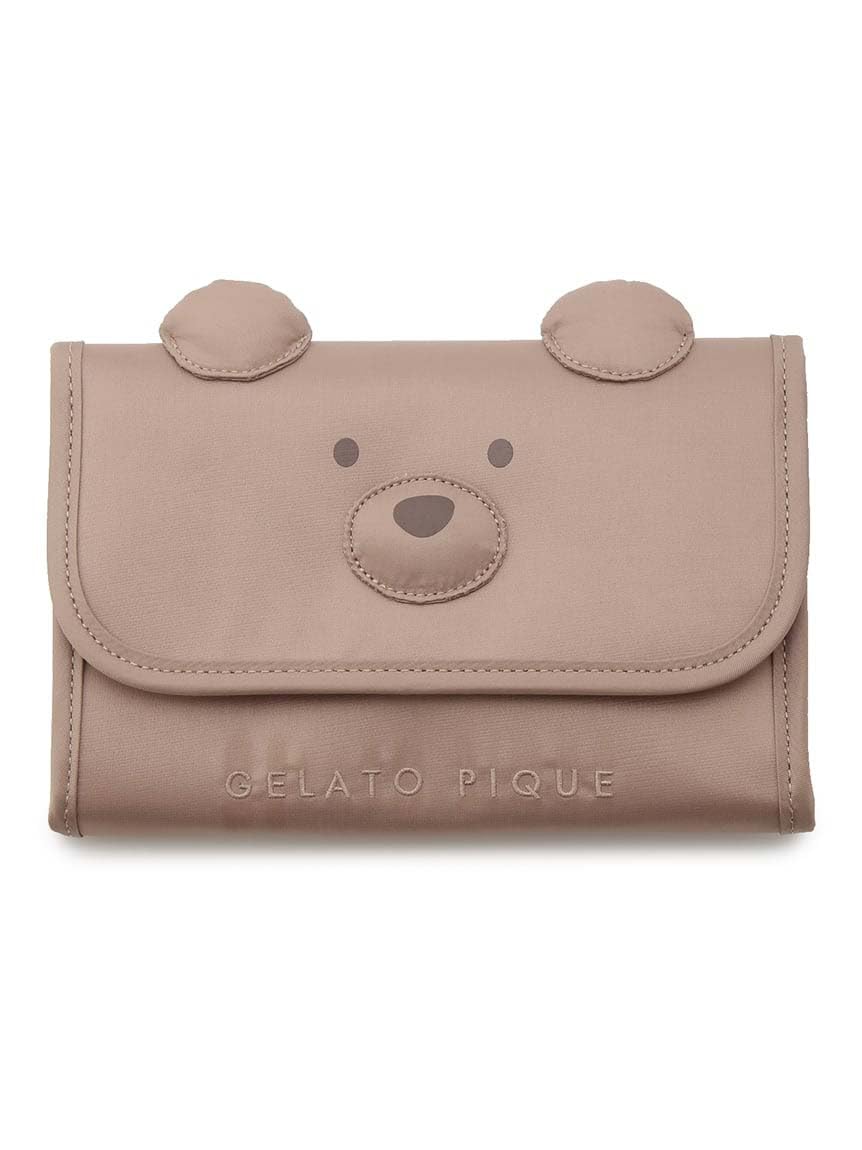 

Bear Mother and Child Notebook Case S PWGG219366 BEG F [Gelato Pique] (По горизонтали) Женский