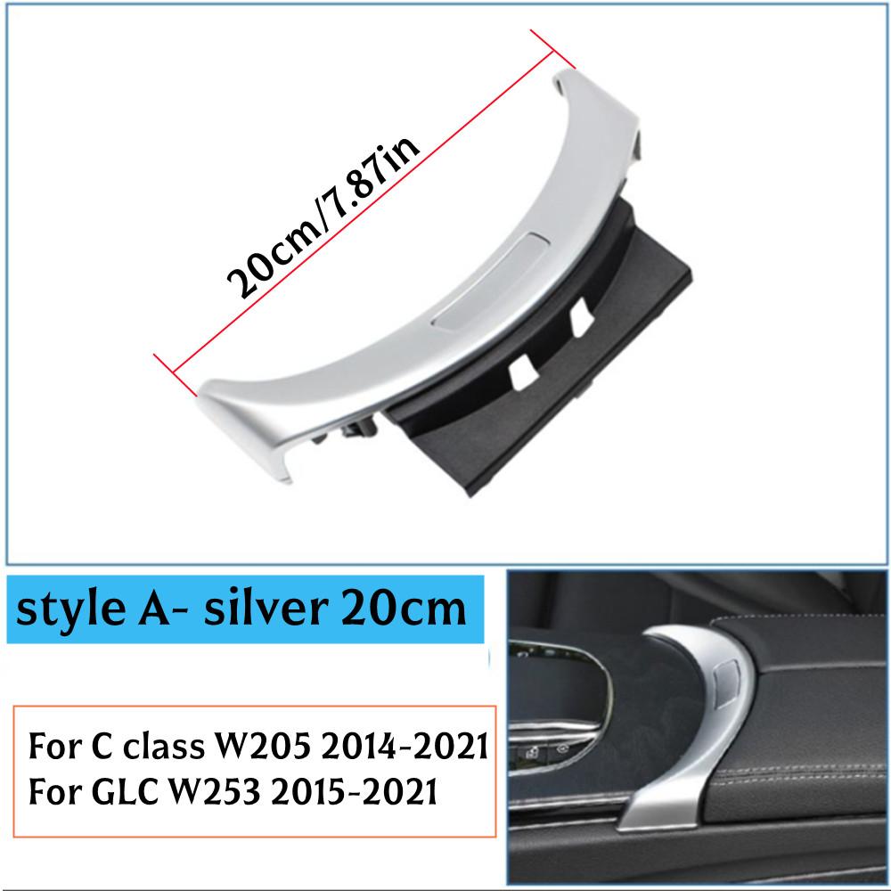 BAPM7 Styling Mouldings Car Central Armrest Box Switch Button Cover Replacement For Mercedes Benz C GLC Class W205 W253 2015-2021 Inte