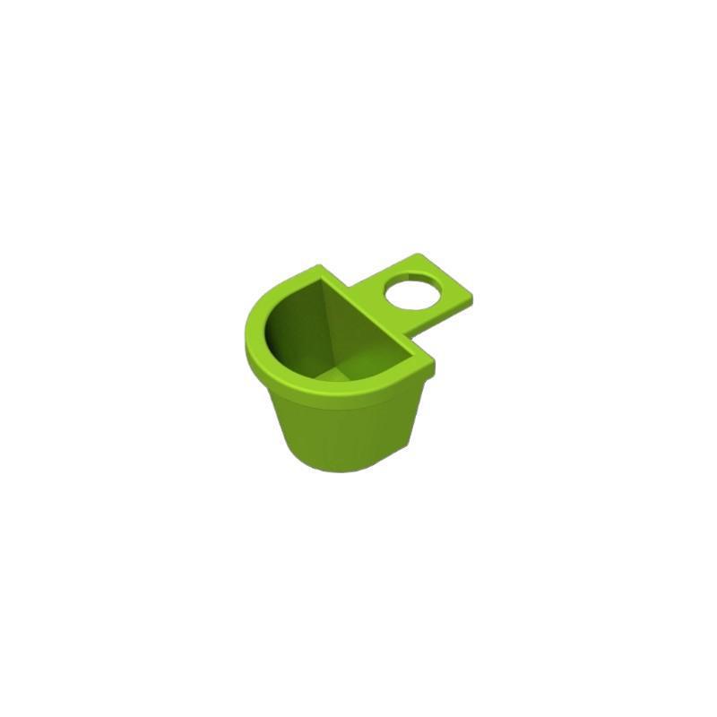 50g MOC 4523 Building Blocks: Mini Backpack/Bucket for Minifigures, Compatible Standard