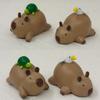 Adorable Capybara Figure Pvc Miniature Desk Decor For Animal Lovers And Gift Ideas