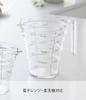 Yamazaki Industries samm-sammult mõõtetopsi kiht 500ml Clear 2547