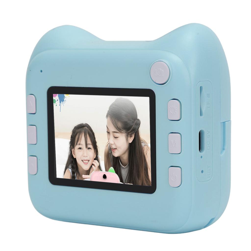   Print Camera 48MP 2.4in Screen Thermal Printing 800mAh Battery Clear Image Digital Zoom for Students