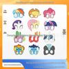 Available My Little Pony Birthday Party Masks - DIY Eye Masks for Photo Booth and Costume Accessories.