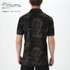 Daiwa Short Sleeve Polo Shirt Black X White S DE-7906