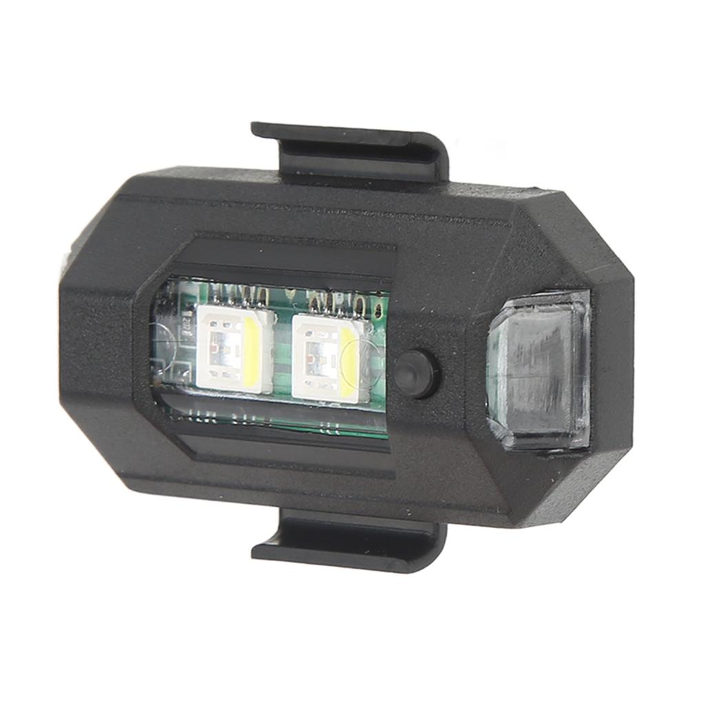 Fahrrad-Rücklicht Bunt USB-Laden Kunststoffgehäuse Wasserdicht LED-Blinker für Motorrad