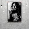 Robert Plant Band Vintage Metal Tin Signs Posters Decor Retro Metal Plaque Wall Art Decor for Garage Bar