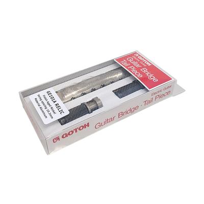 GOTOH GE101A RELIC Aluminum Stop Tailpiece Relic Nickel