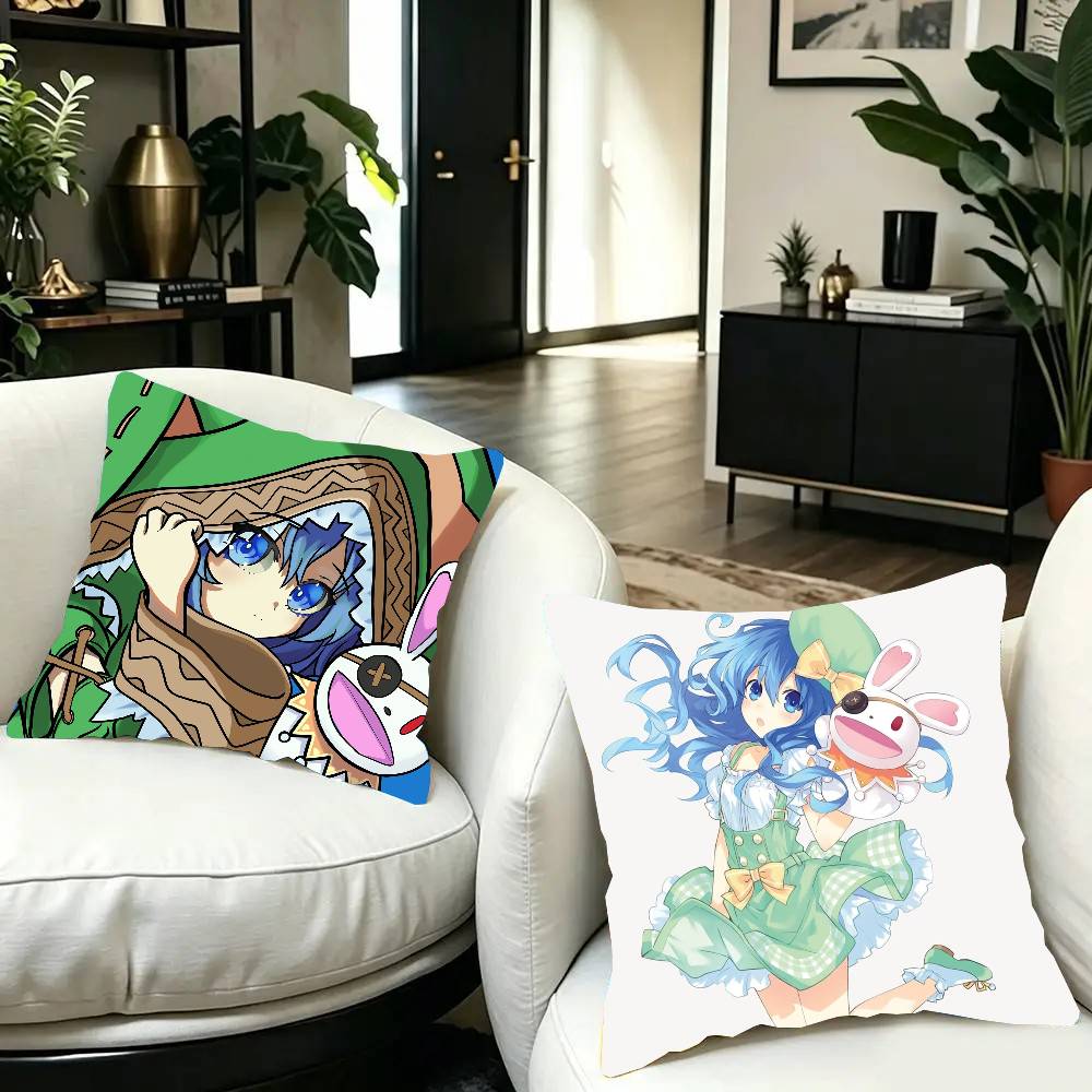 Anime Himekawa Yoshino Pillow Case Fashion Square Pillowcase Bedroom Sofa Room Ins Decoration Leisure