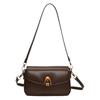 2025 new winter simple and fashionable women's handbag versatile single shoulder oblique span solid color women's bag