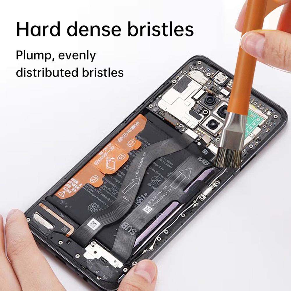 Safe Brush Anti-Static Motherboard PCB Cleaning Brush for Mobile Phone Repair Tools Kit Double Head Convenience