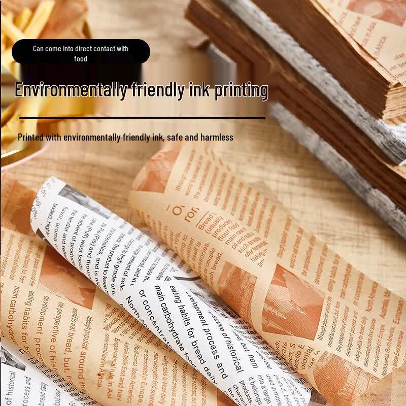 American Style Greaseproof Food Wrapping Paper
