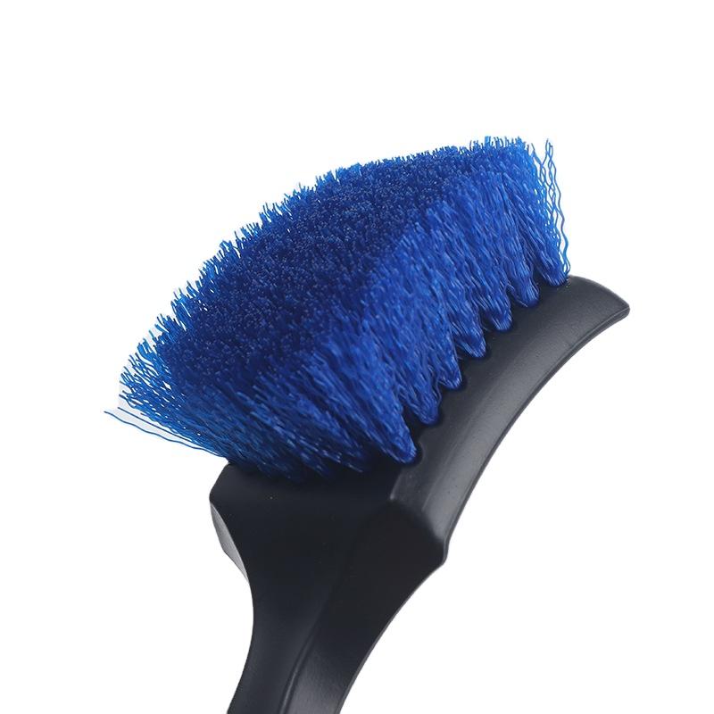 Effective PP Silk Cleaner Auto Detailing Scrub Brush Special Wheel Cleaning Tool for Tire Rim Decontamination Car Wash