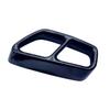Stainless Steel Black Exhaust Pipe Cover for 2018-2021 BMW 5 Series