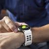 Marin Sport Tvåfärgat Band För Samsung Galaxy Watch 7 6 5 Pro 4 FE 40mm 44mm Silikonrem Utan Mellanrum Galaxy 4 6 Classic 5Pro Band