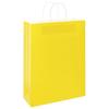 Paper Shopping Bags 250 pcs with Handles Yellow 32 x 12 x 42 cm