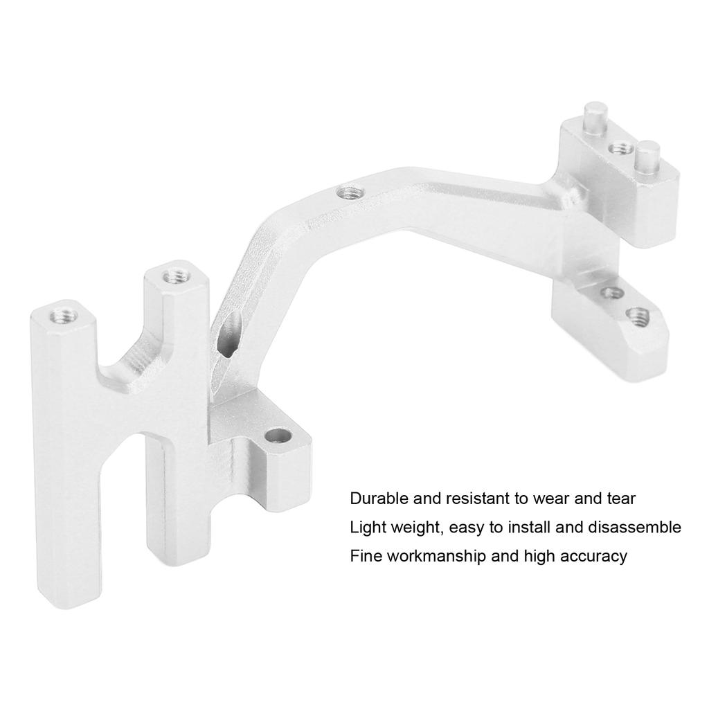 Steering Servo Mount Aluminum Alloy Wear Resistant Lightweight Servo Bracket for Replacement