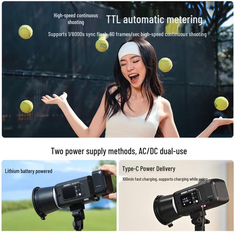 JINBEI HD Series Portable Outdoor Photography Flash