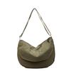 Women's Large-capacity Crossbody Bag Student Light Solid Shoulder Bag