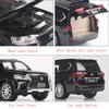 1/24 skala Lexus LX570 odlany model samochodu zabawka, wycofać pojazd zabawkowy z dźwiękiem i światłem dla dzieci maluch chłopcy dziewczęta kolekcja prezentów
