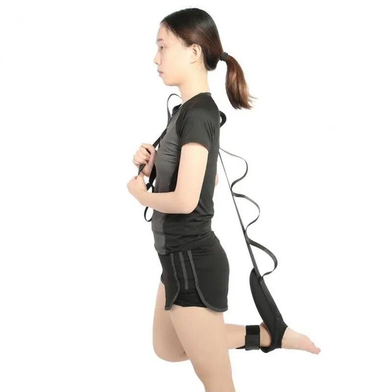 Fitness Stretch Belt Yoga Lacing Belt Auxiliary Ankle Ligament Stretcher Anti-Gravity Aerial Hammock Accessories