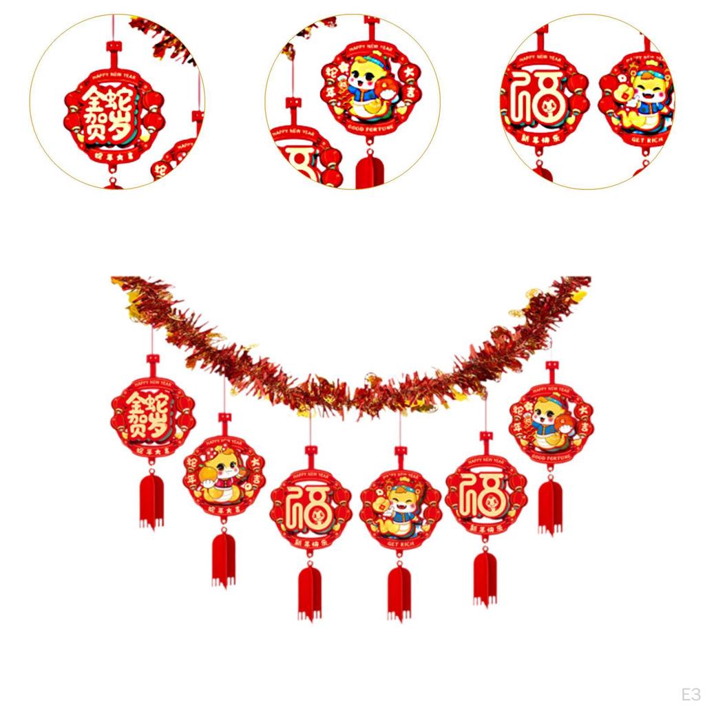 Dekoracja Sufitowa Roku Węża na Wydarzenia w Domu i Biurze