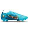 Mercurial Vapor 14 FG Pevný povrch Tlumení Prodyšný Krytí Fotbalové boty Unisex Jezerní modrá DJ2837-484