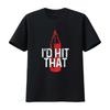 Mens Boxing I D Hit That Funny Martial Arts Punching Bag Boxer T Shirt Black Vintage Washed Casual Streetwear