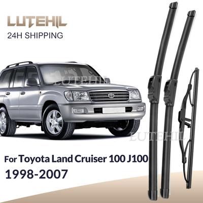 For Toyota Land Cruiser 100 J100 1998-2007 1999 2000 Wiper Front & Rear Wiper Blades Windshield Windscreen Brushes 24"+22"+16"