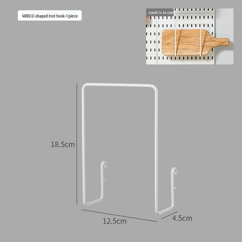 

Подставка для настенного хранения и домашнего декора с отверстиями без перфорации