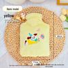 1200ml Cute Embroidered Hot Water Bottle with Plush Insertable Hand Warmer for Winter