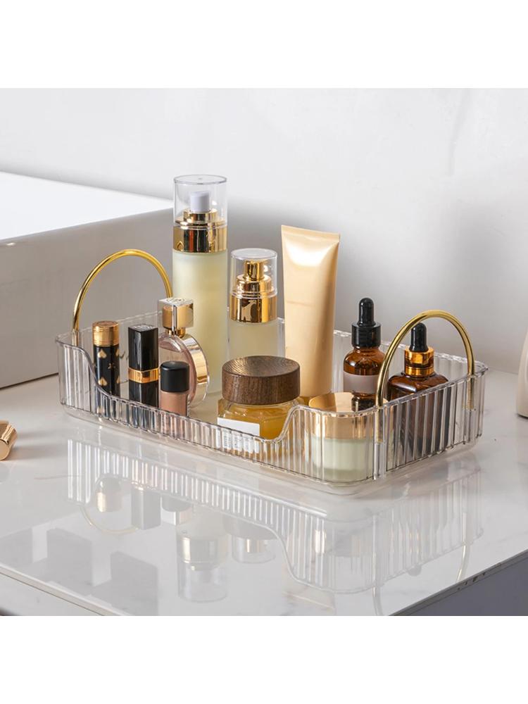 Elegante Scatola Porta Trucco per Bagno, Toilette e Tavolino da Trucco