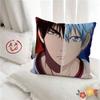 pc Anime Kurokos Basketball Pillow Case Fashion Square Pillowcase Bedroom Sofa Room Ins Decoration Leisure