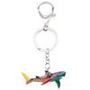 WEVENI Enamel Alloy Shark Keychain Ring Handbag Charm Keychain Fashion Marine Fish Jewelry for Women Bag Charm Gift (Multicolor), Multicolor, W2L2