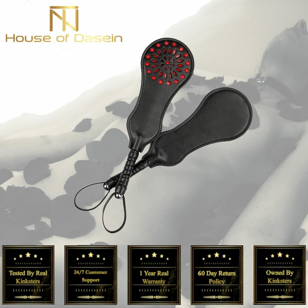 Black And Red Spanking Paddle Impact Toy Fetish  Sex Whip  Paddles