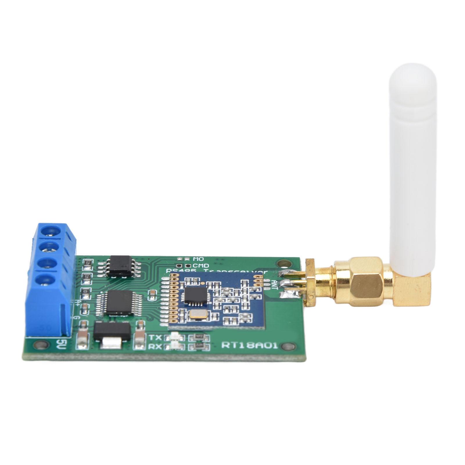 

Master Slave Network Transceiver RS485 Wireless Repeater UHF FR Module Board RT18A01868MHz